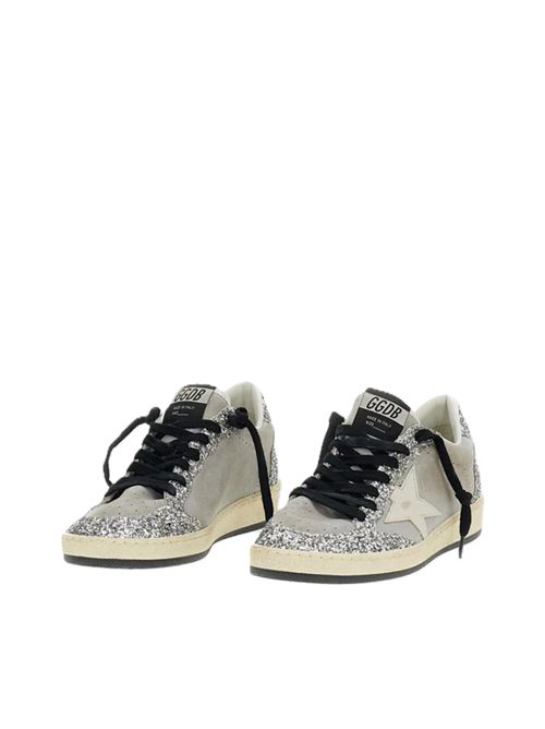 Golden Goose ballstar suede grey silver Golden Goose | GWF00117.F008723.60379GREY/SILVER/WHITE